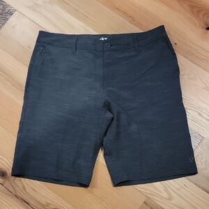 Men's Hang Ten Heathered Charcoal Shorts Size 36